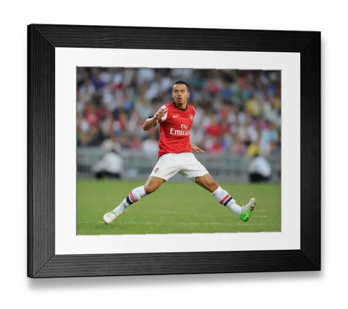 Framed Print : Nico Yennaris in Action: Arsenal vs Kitchee (2012) Framed Print : Nico Yennaris in Action: Arsenal vs Kitchee (2012)