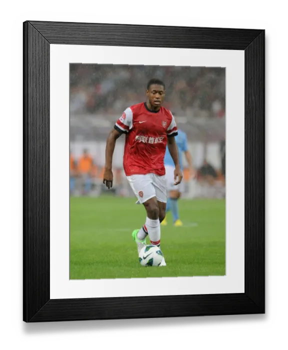 Framed Print : Arsenal FC v Manchester City in China Framed Print : Arsenal FC v Manchester City in China