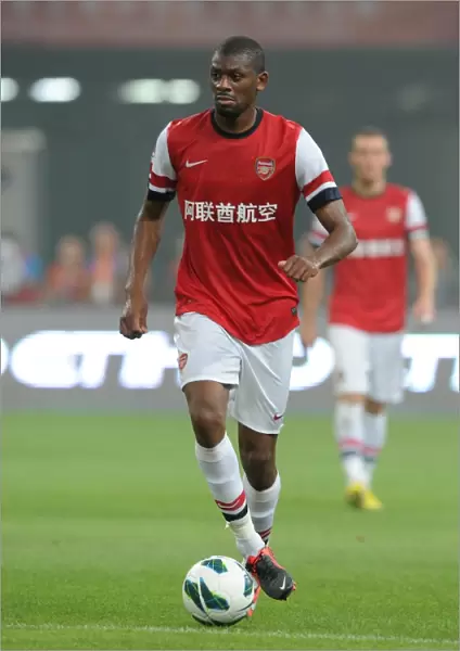 Abou Diaby (Arsenal). Arsenal 0: 2 Manchester City. Pre Season Friendly
