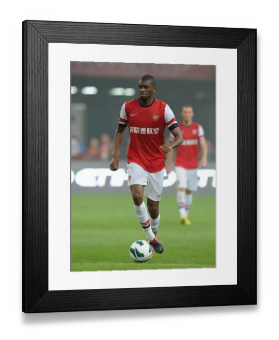 Framed Print : Abou Diaby (Arsenal). Arsenal 0: 2 Manchester City. Pre Season Friendly Framed Print : Abou Diaby (Arsenal). Arsenal 0: 2 Manchester City. Pre Season Friendly