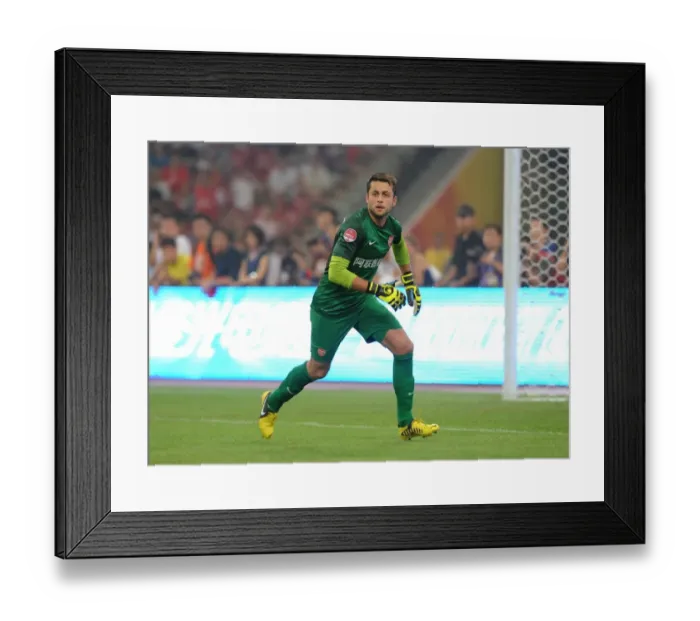 Framed Print : Lukasz Fabianski (Arsenal). Arsenal 0: 2 Manchester City. Pre Season Friendly Framed Print : Lukasz Fabianski (Arsenal). Arsenal 0: 2 Manchester City. Pre Season Friendly