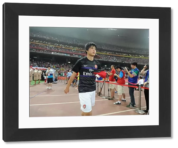 Ryo Miyaichi (Arsenal). Arsenal 0: 2 Manchester City. Pre Season Friendly
