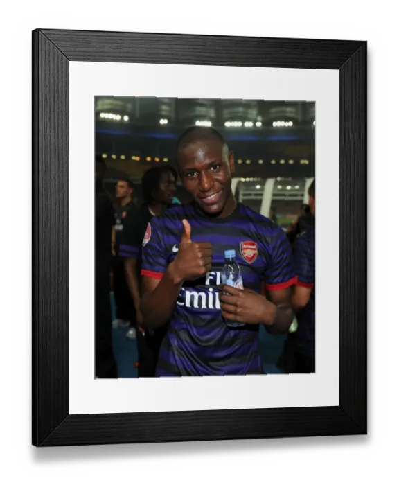 Framed Print : Benik Afobe (Arsenal). Malaysia 1: 2 Arsenal. Pre Season Friendly. National Stadium Framed Print : Benik Afobe (Arsenal). Malaysia 1: 2 Arsenal. Pre Season Friendly. National Stadium