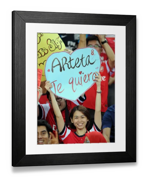 Framed Print : Arsenal FC: A Sea of Passion - Malaysian Fans (2012-13) Framed Print : Arsenal FC: A Sea of Passion - Malaysian Fans (2012-13)