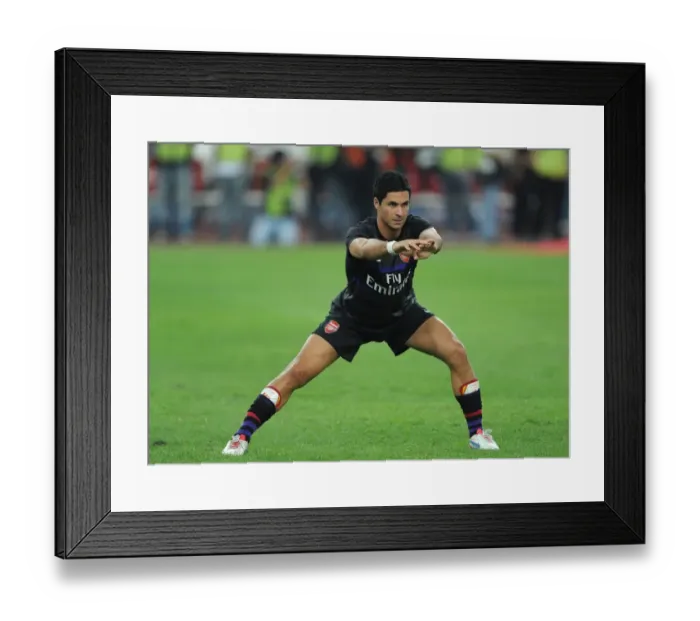 Framed Print : Mikel Arteta (Arsenal). Malaysia 1: 2 Arsenal. Pre Season Friendly. National Stadium