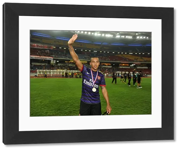 Theo Walcott (Arsenal). Malaysia 1: 2 Arsenal. Pre Season Friendly. National Stadium