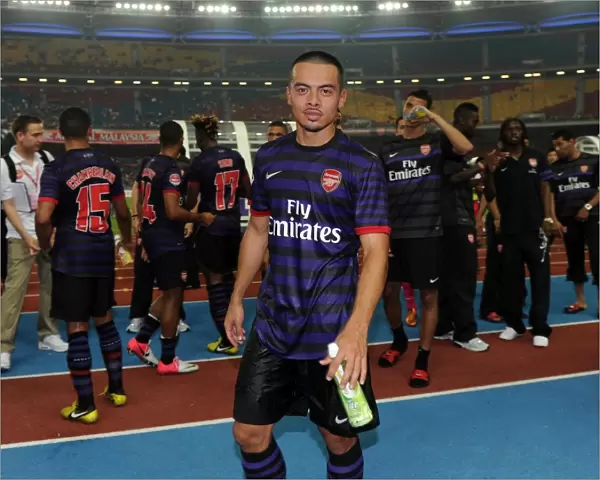 Nico Yennaris (Arsenal). Malaysia 1: 2 Arsenal. Pre Season Friendly. National Stadium