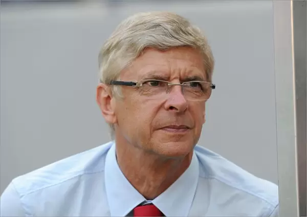 Arsene Wenger the Arsenal Manager. Cologne 0: 4 Arsenal. Pre Season Friendly