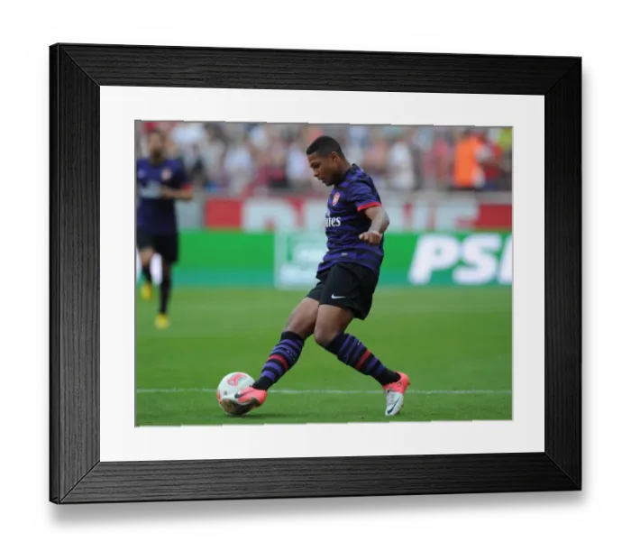 Framed Print : Serge Gnabry in Action: Arsenal vs. FC Cologne Pre-Season Friendly, 2012 Framed Print : Serge Gnabry in Action: Arsenal vs. FC Cologne Pre-Season Friendly, 2012
