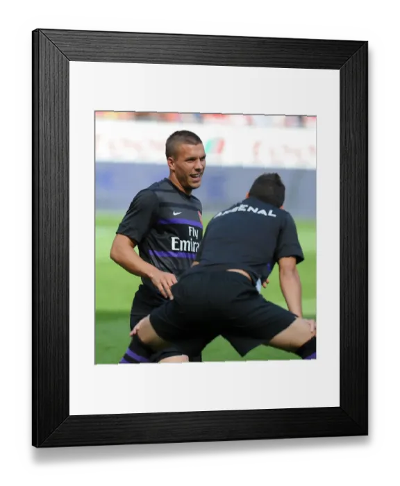 Framed Print : Lukas Podolski Gears Up: Arsenal vs. FC Cologne Pre-Season Friendly, 2012 Framed Print : Lukas Podolski Gears Up: Arsenal vs. FC Cologne Pre-Season Friendly, 2012