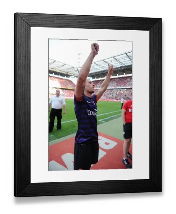 Framed Print : Lukas Podolski's Return to Cologne: Arsenal's Pre-Season Friendly Match, 2012 Framed Print : Lukas Podolski's Return to Cologne: Arsenal's Pre-Season Friendly Match, 2012