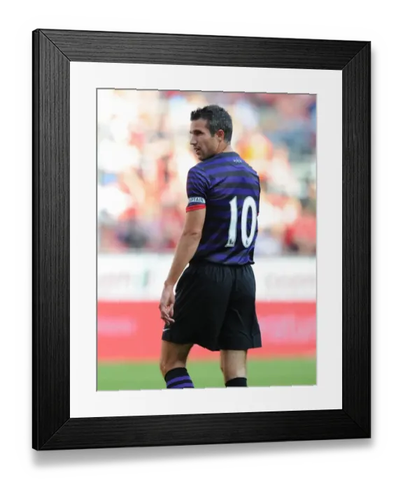 Framed Print : Robin van Persie: Arsenal's Star Striker Shines in Pre-Season Friendly Against FC Cologne, 2012 Framed Print : Robin van Persie: Arsenal's Star Striker Shines in Pre-Season Friendly Against FC Cologne, 2012