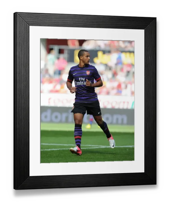 Framed Print : Theo Walcott in Action: Arsenal vs. FC Cologne Pre-Season Friendly, 2012 Framed Print : Theo Walcott in Action: Arsenal vs. FC Cologne Pre-Season Friendly, 2012