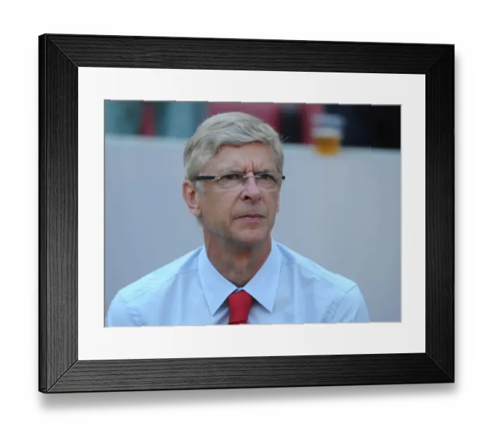 Framed Print : Arsene Wenger in Cologne: Arsenal Manager's 2012-13 Pre-Season Visit