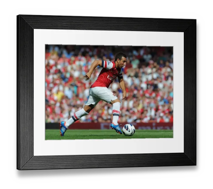 Framed Print : Santi Cazorla: Arsenal's Midfield Maestro in Action Against Sunderland, Premier League 2012-13 Framed Print : Santi Cazorla: Arsenal's Midfield Maestro in Action Against Sunderland, Premier League 2012-13