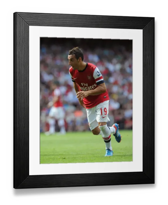 Framed Print : Santi Cazorla: Arsenal's Midfield Maestro in Action against Sunderland, 2012-13 Premier League Framed Print : Santi Cazorla: Arsenal's Midfield Maestro in Action against Sunderland, 2012-13 Premier League