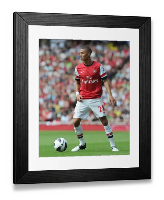 Framed Print : Arsenal's Kieran Gibbs in Action Against Sunderland (2012-13) Framed Print : Arsenal's Kieran Gibbs in Action Against Sunderland (2012-13)
