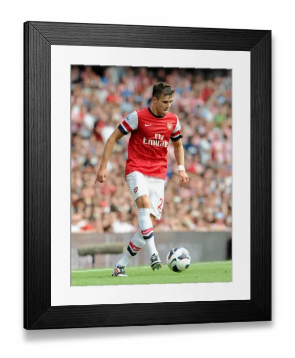 Framed Print : Carl Jenkinson (Arsenal). Arsenal 0: 0 Sunderland. Barclays Premier League Framed Print : Carl Jenkinson (Arsenal). Arsenal 0: 0 Sunderland. Barclays Premier League