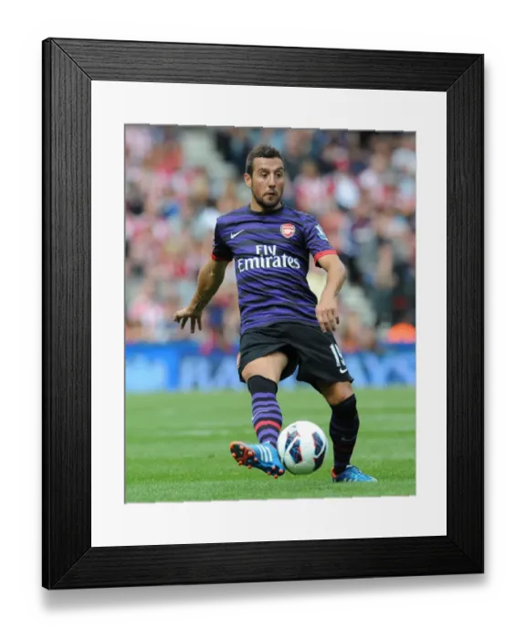 Framed Print : Santi Cazorla: Arsenal Star Shines Bright at Britannia Stadium (Stoke City v Arsenal 2012-13) Framed Print : Santi Cazorla: Arsenal Star Shines Bright at Britannia Stadium (Stoke City v Arsenal 2012-13)