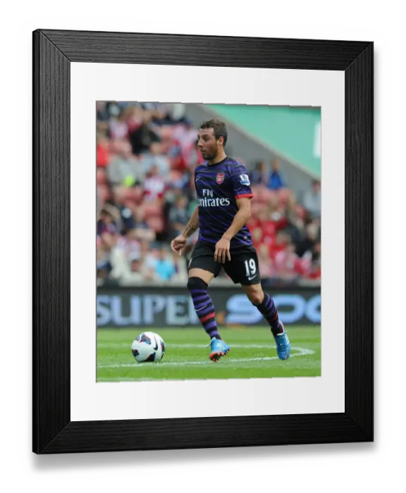 Framed Print : Santi Cazorla: Arsenal Star Shines at Britannia Stadium (Stoke City v Arsenal 2012-13) Framed Print : Santi Cazorla: Arsenal Star Shines at Britannia Stadium (Stoke City v Arsenal 2012-13)