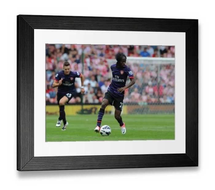 Framed Print : Gervinho in Action: Stoke City vs. Arsenal, Premier League 2012-13 Framed Print : Gervinho in Action: Stoke City vs. Arsenal, Premier League 2012-13