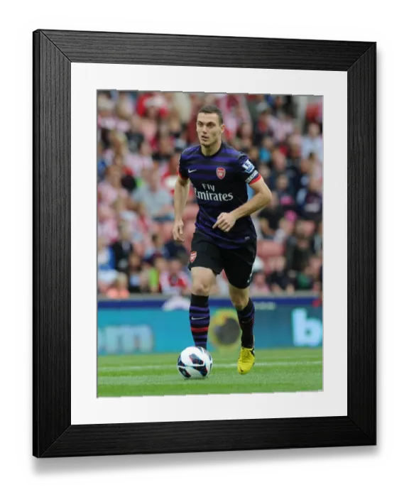 Framed Print : Thomas Vermaelen in Action: Stoke City vs Arsenal, Premier League 2012-13 Framed Print : Thomas Vermaelen in Action: Stoke City vs Arsenal, Premier League 2012-13