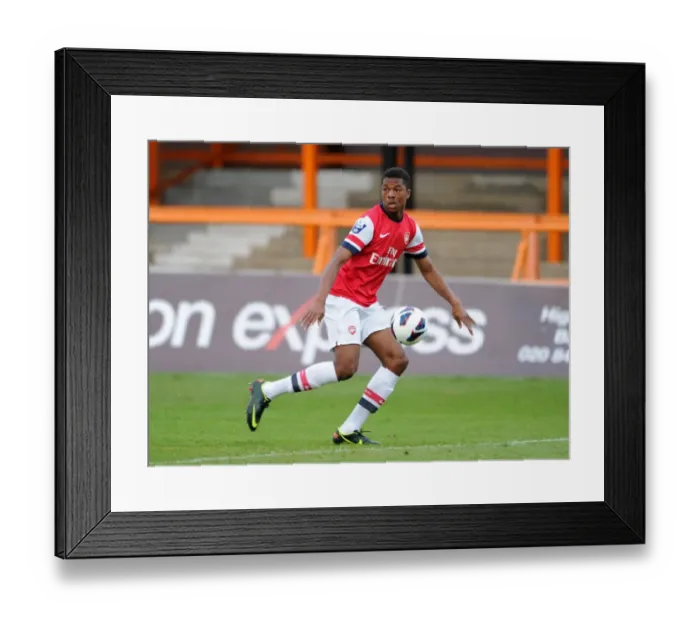 Framed Print : Chuba Akpom Shines in Arsenal's NextGen Series Victory over Marseille Framed Print : Chuba Akpom Shines in Arsenal's NextGen Series Victory over Marseille
