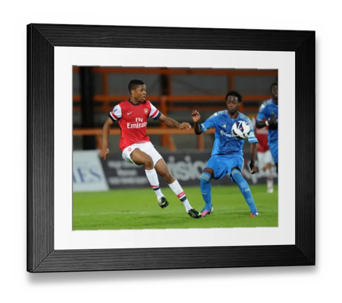 Framed Print : Chuba Akpom vs. Ricardo Charles: Intense Battle at Arsenal U19 vs. Marseille (NextGen Series 2012-13) Framed Print : Chuba Akpom vs. Ricardo Charles: Intense Battle at Arsenal U19 vs. Marseille (NextGen Series 2012-13)