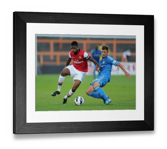 Framed Print : Clash of Talents: Akpom vs. Sparagna in Arsenal U19's NextGen Series Battle Framed Print : Clash of Talents: Akpom vs. Sparagna in Arsenal U19's NextGen Series Battle