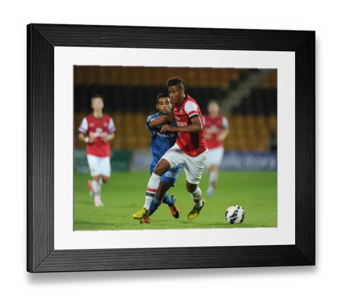 Framed Print : Arsenal vs Marseille: Angha vs Santiago - NextGen Series Clash Framed Print : Arsenal vs Marseille: Angha vs Santiago - NextGen Series Clash
