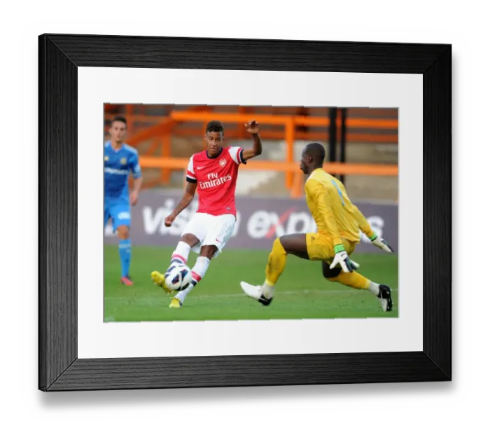 Framed Print : Angha Goes Wide: Arsenal vs. Marseille in NextGen Series