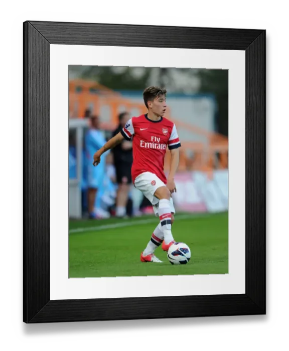 Framed Print : Hector Bellerin in Action for Arsenal Against Marseille, NextGen Series 2012-13