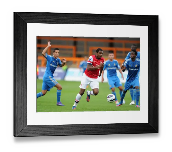 Framed Print : Arsenal's Kyle Ebecilio Faces Off Against Marseille in NextGen Series Clash Framed Print : Arsenal's Kyle Ebecilio Faces Off Against Marseille in NextGen Series Clash