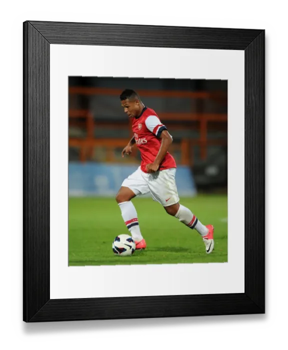 Framed Print : Serge Gnabry Shines in Arsenal's NextGen Series Victory over Marseille