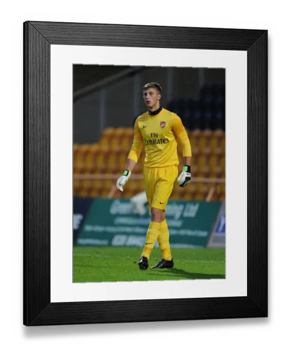 Framed Print : Arsenal's Stuart Moore Faces Marseille in NextGen Series Clash