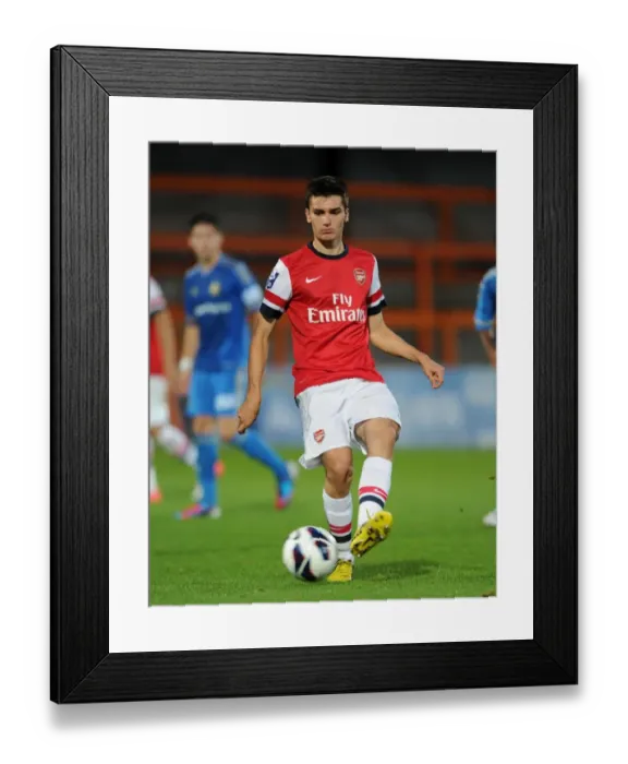 Framed Print : Arsenal's Jon Toral Shines in NextGen Series Clash Against Marseille