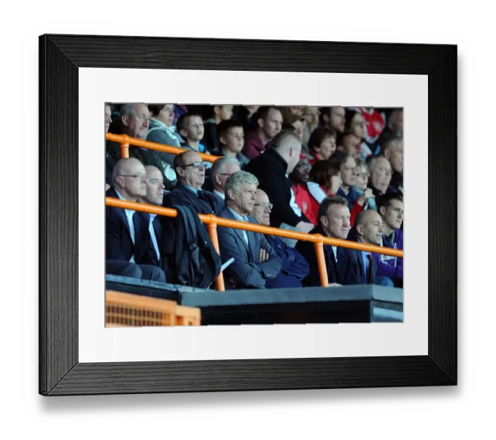 Framed Print : Arsene Wenger Leads Arsenal Against Marseille in NextGen Series Framed Print : Arsene Wenger Leads Arsenal Against Marseille in NextGen Series