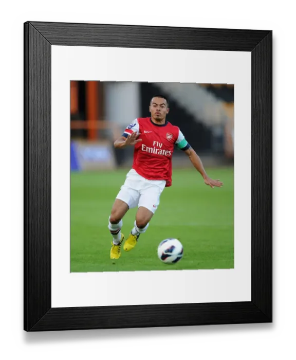 Framed Print : Arsenal's Nico Yennaris in Action against Marseille in NextGen Series Framed Print : Arsenal's Nico Yennaris in Action against Marseille in NextGen Series
