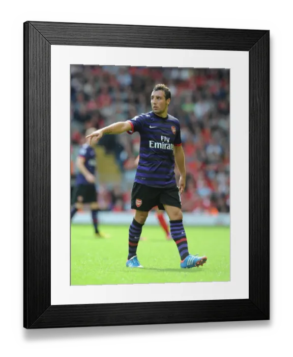 Framed Print : Santi Cazorla: Arsenal's Unstoppable Force Against Liverpool (2012-13) Framed Print : Santi Cazorla: Arsenal's Unstoppable Force Against Liverpool (2012-13)