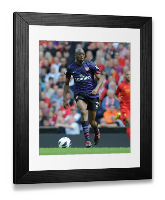 Framed Print : Abou Diaby: A Battle at Anfield (Liverpool vs Arsenal, 2012-13) Framed Print : Abou Diaby: A Battle at Anfield (Liverpool vs Arsenal, 2012-13)
