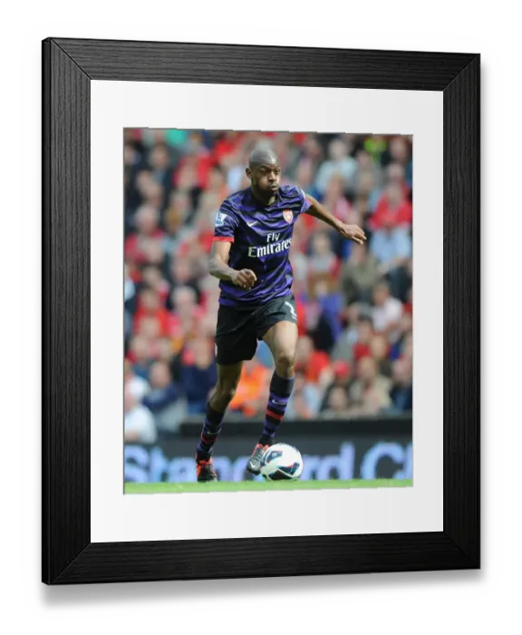 Framed Print : Abou Diaby: In Action Against Liverpool, Premier League 2012-13