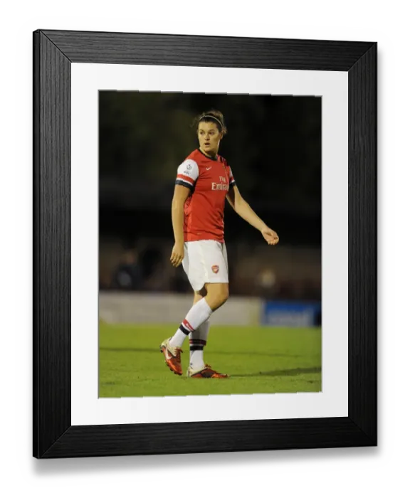 Framed Print : Jennifer Beattie (Arsenal). Arsenal Ladies 1: 1 Bristol Academy. Womens Super League