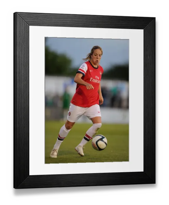 Framed Print : Arsenal vs. Bristol Academy: FA WSL Showdown - Gemma Davison in Action