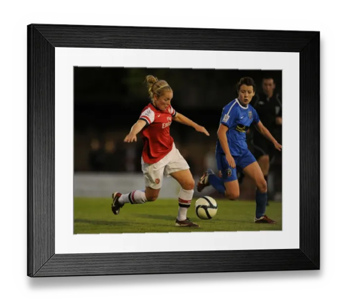 Framed Print : Clash of Stars: Kim Little vs. Angharad James in FA WSL Showdown Framed Print : Clash of Stars: Kim Little vs. Angharad James in FA WSL Showdown