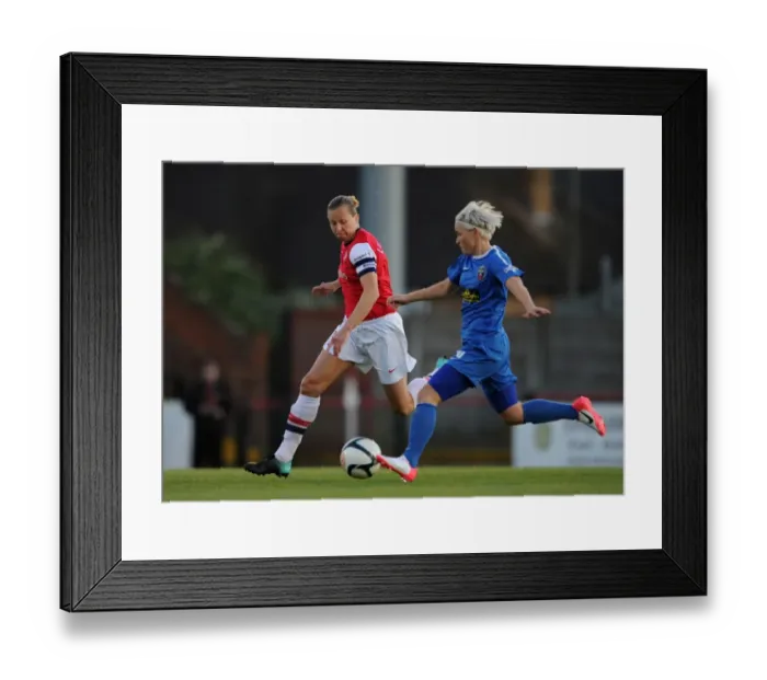 Framed Print : Clash of Titans: Arsenal Ladies vs. Bristol Academy - FA WSL Showdown