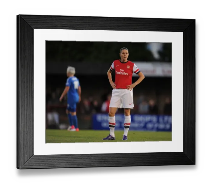 Framed Print : Kelly Smith in Action: Arsenal Ladies vs. Bristol Academy WFC, FA WSL (2012)