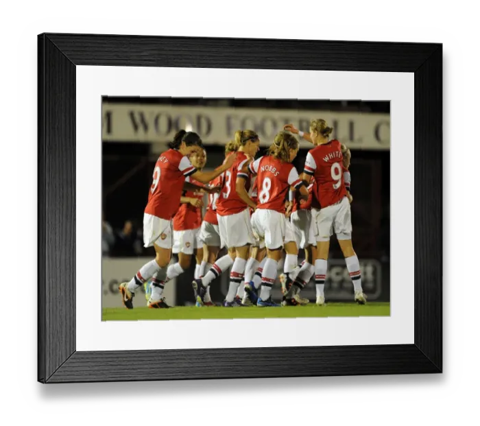 Framed Print : Arsenal Ladies vs. Bristol Academy: Smith Scores the Winner Framed Print : Arsenal Ladies vs. Bristol Academy: Smith Scores the Winner