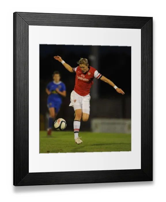 Framed Print : Ellen White in Action: Arsenal Ladies vs. Bristol Academy WFC, FA WSL (2012)