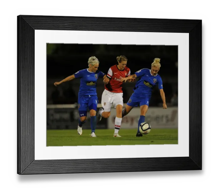 Framed Print : Clash of Stars: Ellen White vs. Jess Fishlock and Alex Windell in Arsenal Ladies vs. Bristol Academy Womens FC Showdown Framed Print : Clash of Stars: Ellen White vs. Jess Fishlock and Alex Windell in Arsenal Ladies vs. Bristol Academy Womens FC Showdown