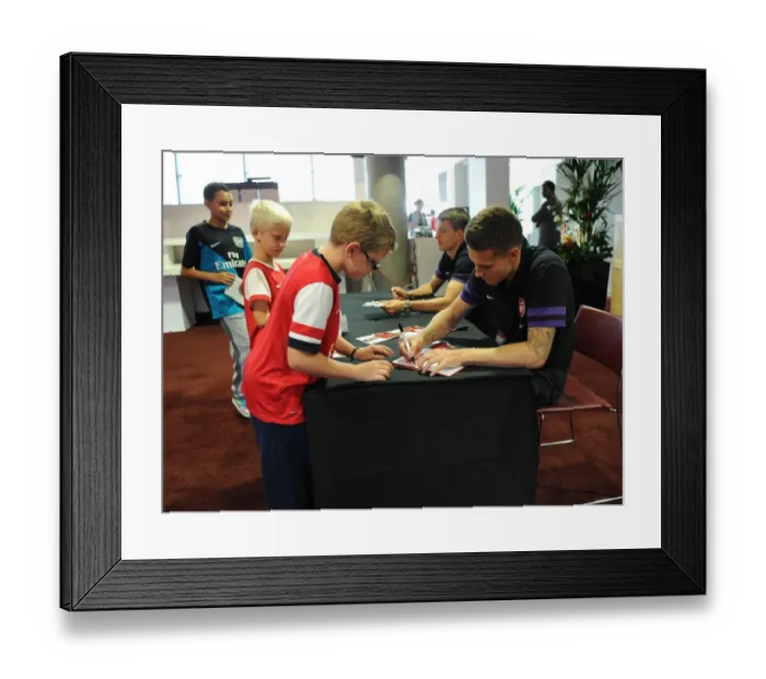 Framed Print : Arsenal U21s vs Blackburn Rover U21s: Clash at Emirates Stadium, 2012-13 Season